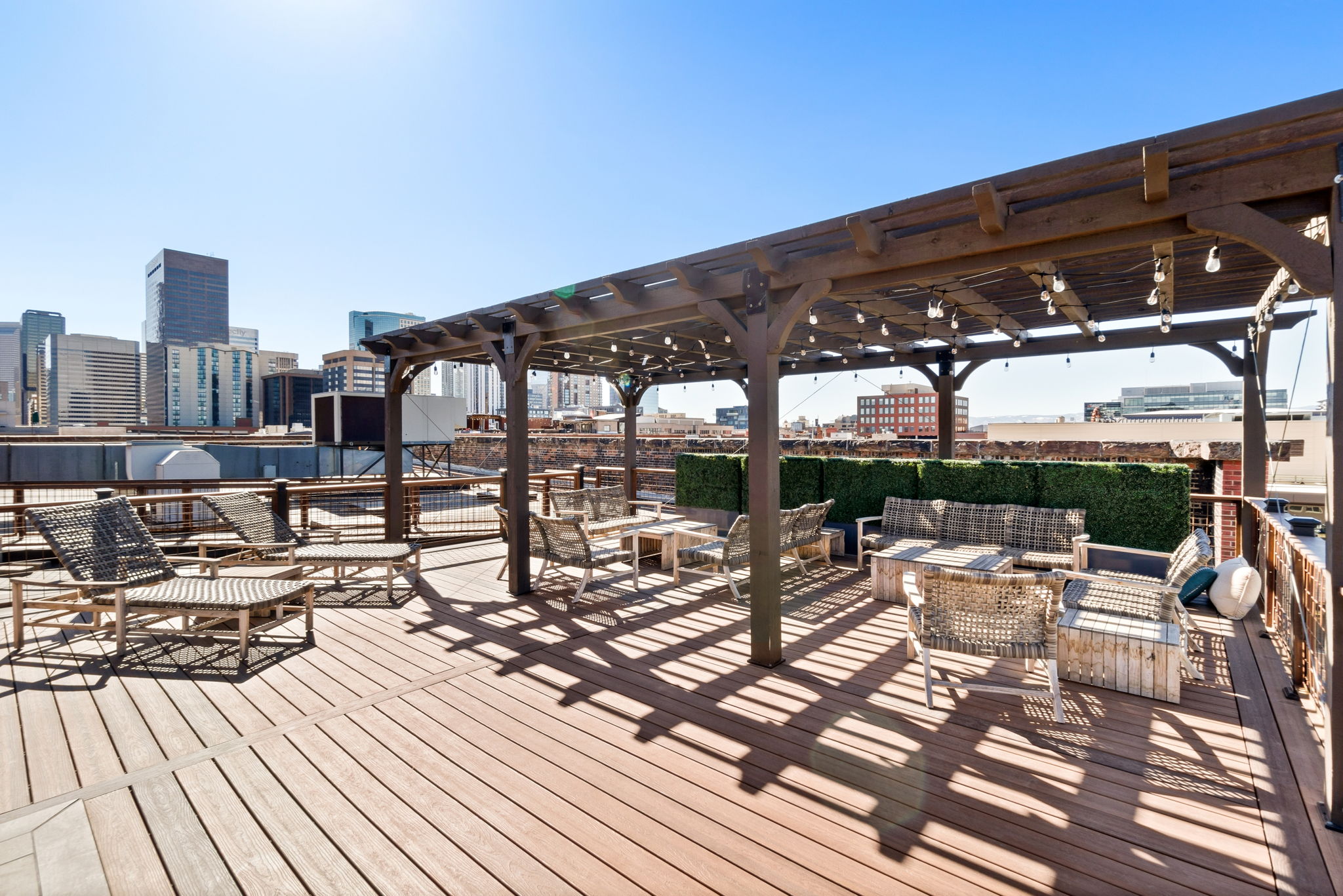 Fully Furnished Modern Loft in Historic Icehouse Building Steps from Union Station, Denver, CO

Discover urban living at its finest in this stunning fully furnished 1-bedroom, 1-bathroom loft in the iconic Icehouse Condominium Building, located in the heart of LoDo (Lower Downtown) Denver next to Union Station. This loft offers the perfect blend of industrial charm and modern comfort with exposed brick walls, wood-beamed ceilings, and a skylight.

The open-concept layout features a spacious living area with stylish furnishings, opening to the kitchen and dining areas and a large island — perfect for entertaining. The bedroom offers ample space, king sleep by number bed and a large walk-in closet, while the bathroom has a shower/tub.  This property also includes in-unit laundry, hardwood floors, and central HVAC.

The Icehouse Building offers top-notch amenities, including a rooftop deck with BBQ area, a fitness center, secure entry, and 1 assigned garage parking space in the rear of the building.

Situated just steps from Union Station, Coors Field, restaurants, breweries, and boutiques, this loft offers the ultimate walkable lifestyle. Whether you’re relocating or looking for a turnkey investment, this property is move-in ready and waiting for you.
