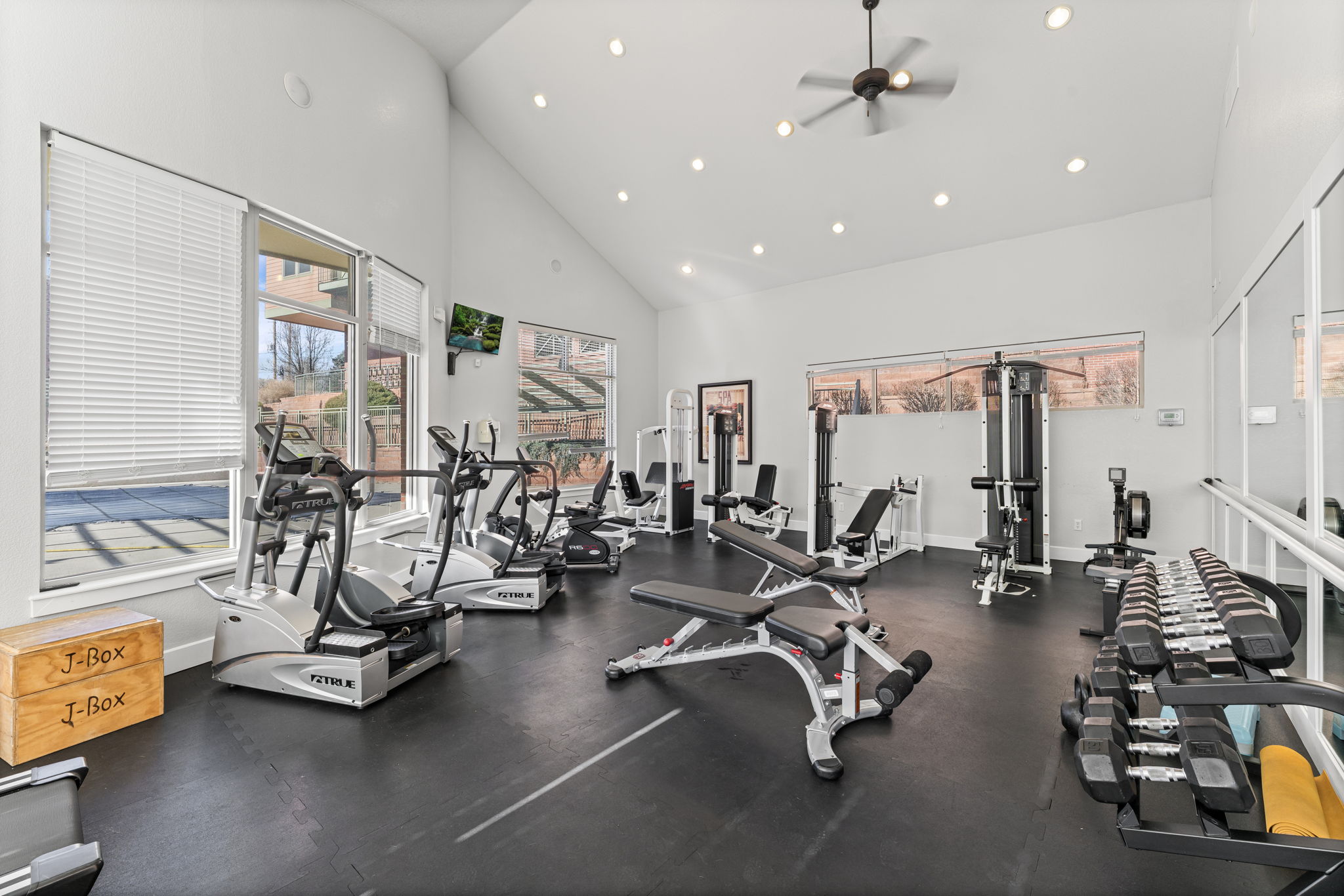 Clean and tastefully decorated 1 Bedroom/2.5 Bath 3-level townhome in Olde Arvada. Features a 2-car attached garage with tandem parking, fireplace, balcony, walk-in closet, and an office area with a desk. The washer and dryer are on the 3rd level.

The Water Tower Village community has a pool, hot tub, and gym.

Water Town Village is located close to RTD light rail, adjacent to Old Town Arvada and shopping center to its south. This area offers restaurants, shopping, specialty shopping, coffee shops, pizza parlors