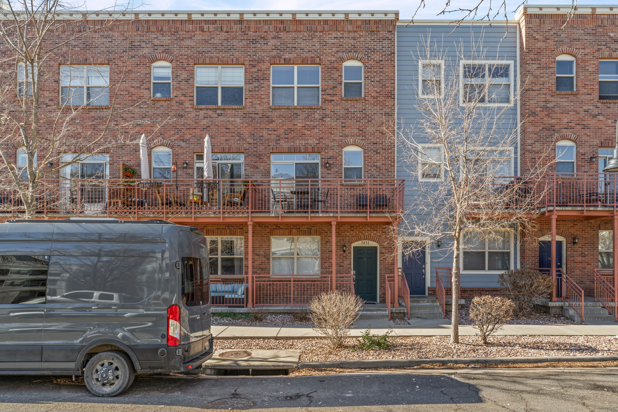 Clean and tastefully decorated 1 Bedroom/2.5 Bath 3-level townhome in Olde Arvada. Features a 2-car attached garage with tandem parking, fireplace, balcony, walk-in closet, and an office area with a desk. The washer and dryer are on the 3rd level.

The Water Tower Village community has a pool, hot tub, and gym.

Water Town Village is located close to RTD light rail, adjacent to Old Town Arvada and shopping center to its south. This area offers restaurants, shopping, specialty shopping, coffee shops, pizza parlors